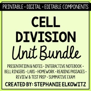 Cell Division Unit Bundle
