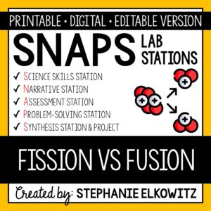 Fission vs. Fusion Lab