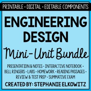 Engineering Design Mini Unit Bundle