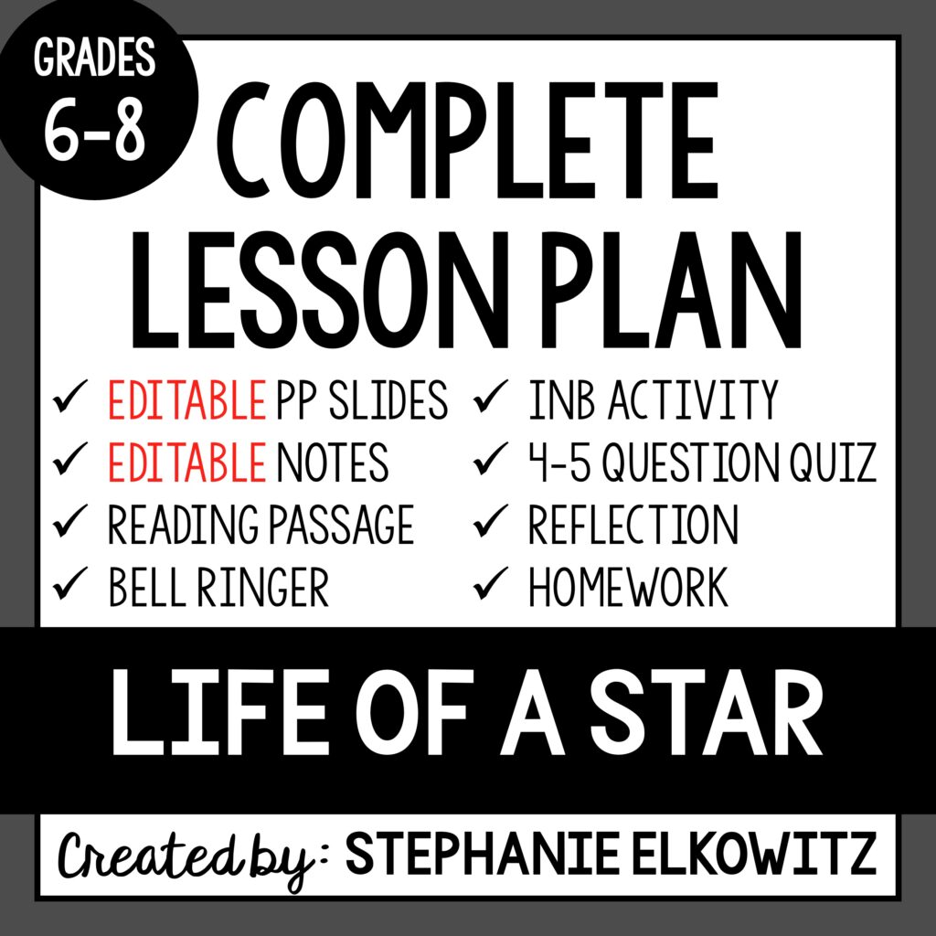 Life of a Star Lesson | Stephanie Elkowitz