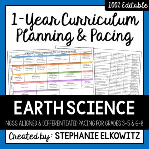 Earth Science Curriculum Planning and Pacing Guide