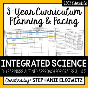 Upper Elementary Integrated Science Planning and Pacing Guide