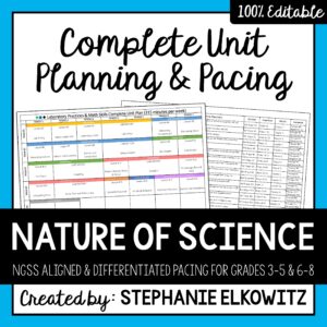 Nature of Science Planning and Pacing Guide